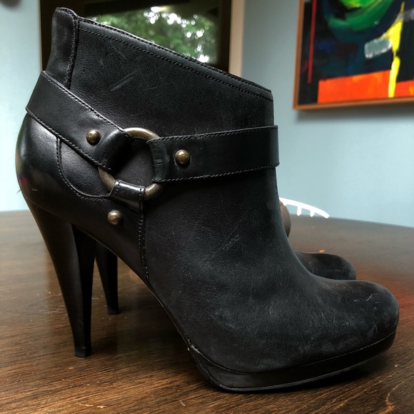 Cole Haan + Nike Air Black Ankle Boots – 4” heels - Picture 1 of 7